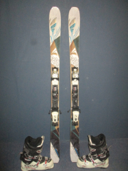 NORDICA BELLE TO BELLE 153cm + Lyžiarky 26,5cm