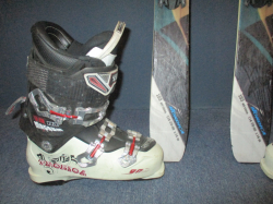 NORDICA BELLE TO BELLE 153cm + Lyžiarky 26,5cm