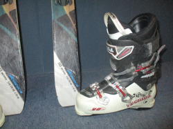 NORDICA BELLE TO BELLE 153cm + Lyžiarky 26,5cm