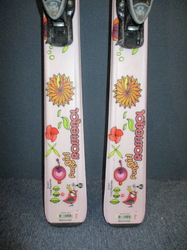 Juniorské lyže ROSSIGNOL FUN GIRL 150cm + Lyžiarky 26,5cm, VÝBORNÝ STAV