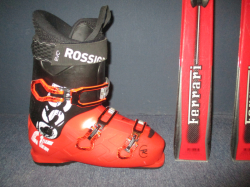 DYNASTAR FERRARI 150cm + Lyžiarky 28,5cm