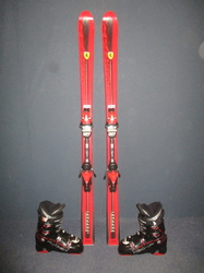 DYNASTAR FERRARI 150cm + Lyžiarky 27,5cm