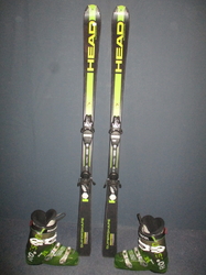 HEAD SUPERSHAPE 160cm + Lyžiarky 28,5cm