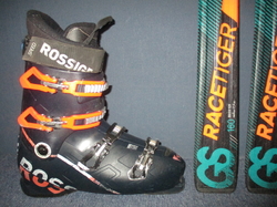 VÖLKL RACETIGER GS 160cm + Lyžiarky 29cm