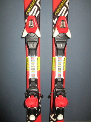 Juniorské lyže ATOMIC REDSTER XT 120cm + Lyžiarky 24,5cm, SUPER STAV