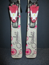 Juniorské lyže DYNASTAR STARLETT 120cm + Lyžiarky 23,5cm, SUPER STAV