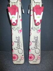 Juniorské lyže DYNASTAR STARLETT 120cm + Lyžiarky 24,5cm, SUPER STAV