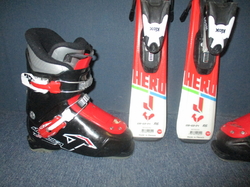 ROSSIGNOL HERO 100cm + Lyžiarky 20,5cm