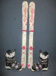 DYNASTAR STARLETT 110cm + Lyžiarky 22,5cm