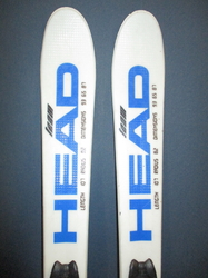 Detské lyže HEAD SUPERSHAPE 107cm + Lyžiarky 22cm, VÝBORNÝ STAV