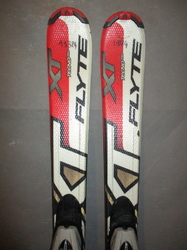 Juniorské lyže TECNO XT FLYTE 120cm + Lyžiarky 24,5cm, VÝBORNÝ STAV