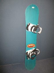 Snowboard NITRO RIPPER 137cm + viazanie, VÝBORNÝ STAV