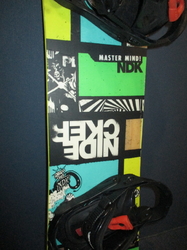 Snowboard NIDECKER PLAY 156cm + viazanie, SUPER STAV