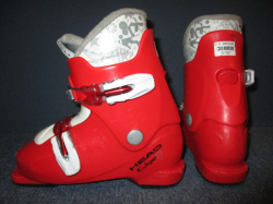 Juniorské lyže ATOMIC REDSTER M.H. 130cm + Lyžiarky 26,5cm, SUPER STAV