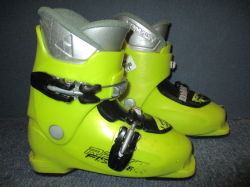 Juniorské lyže SALOMON X-MAX Jr 120cm + Lyžiarky 24,5cm, SUPER STAV