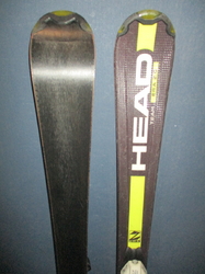 HEAD SUPERSHAPE TEAM 127cm + Lyžiarky 25,5cm