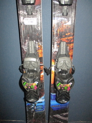 Juniorské freestyle lyže NORDICA THE ACE 148cm, VÝBORNÝ STAV