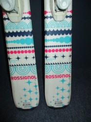 Juniorské lyže ROSSIGNOL TERRAIN 128cm, VÝBORNÝ STAV