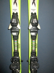 Juniorské lyže SALOMON X-MAX Jr 120cm + Lyžiarky 24,5cm, SUPER STAV