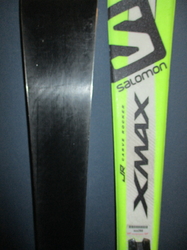 Juniorské lyže SALOMON X-MAX Jr 120cm + Lyžiarky 24,5cm, SUPER STAV