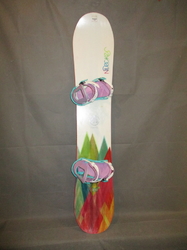 Snowboard NIDECKER ELLE 153cm + Nové viazanie, TOP STAV