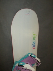 Snowboard NIDECKER ELLE 153cm + nové viazanie, TOP STAV