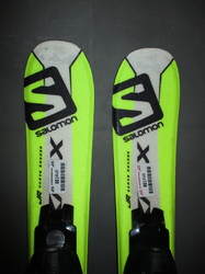 Detské lyže SALOMON X-MAX Jr 70cm + Lyžiarky 15,5cm, SUPER STAV