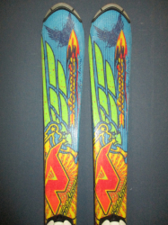 Juniorské lyže NORDICA FIREARROW TEAM 120cm + Lyžiarky 24,5cm, VÝBORNÝ STAV