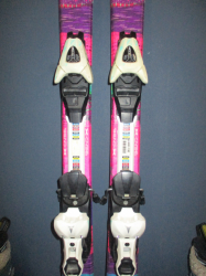 Juniorské lyže ATOMIC VANTAGE GIRL 130cm + Lyžiarky 25,5cm, SUPER STAV