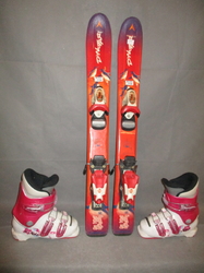 Detské lyže DYNASTAR MY FIRST 80cm + Lyžiarky 18,5cm, VÝBORNÝ STAV