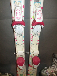 Detské lyže DYNASTAR STARLETT 110cm + Lyžiarky 23,5cm, SUPER STAV