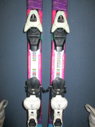 Juniorské lyže ATOMIC VANTAGE GIRL 130cm + Lyžiarky 25,5cm, SUPER STAV