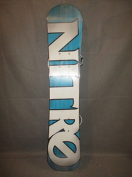 Snowboard NITRO RIPPER 137cm + nové viazanie, VÝBORNÝ STAV