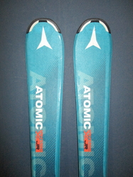 Juniorské lyže ATOMIC VANTAGE X JR 120cm + Lyžiarky 24,5cm, VÝBORNÝ STAV