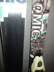 Juniorské freestyle lyže ATOMIC PUNX Jr 120cm, VÝBORNÝ STAV