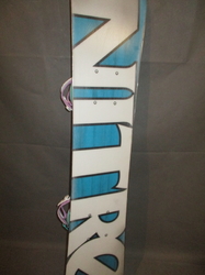 Snowboard NITRO RIPPER 132cm + nové viazanie, SUPER STAV