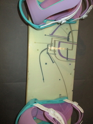 Snowboard ATOMIC 155cm + Nové viazanie, VÝBORNÝ STAV