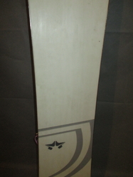 Snowboard ATOMIC 155cm + Nové viazanie, VÝBORNÝ STAV