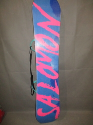 Snowboard SALOMON LOTUS 138cm + NOVÉ viazanie, VÝBORNÝ STAV