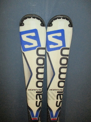 Carvingové lyže SALOMON FOCUS X-DRIVE 150cm + Lyžiarky 27cm, VÝBORNÝ STAV