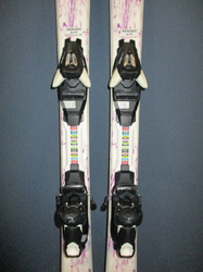 Juniorské lyže DYNAMIC LIGHT ELVE 120cm + Lyžiarky 23cm, SUPER STAV