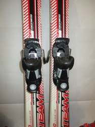 Juniorské lyže TECNO XT FLYTE 120cm + Lyžiarky 24,5cm, SUPER STAV