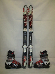 Juniorské lyže BLIZZARD MAGNUM 120cm + Lyžiarky 24,5cm, VÝBORNÝ STAV