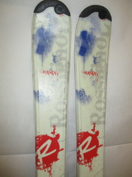 Juniorské lyže ROSSIGNOL BANDIT 130cm + Lyžiarky 24,5cm, VÝBORNÝ STAV