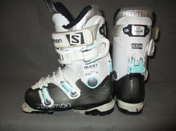 Dámske lyžiarky SALOMON QUEST ACCESS R70 stielka 23,5cm, SUPER STAV
