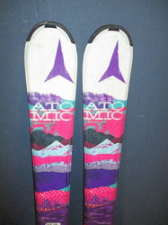 Juniorské lyže ATOMIC VANTAGE 120cm + Lyžiarky 23,5cm, SUPER STAV