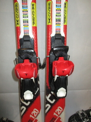 Juniorské lyže ATOMIC REDSTER XT 120cm + Lyžiarky 24,5cm, SUPER STAV