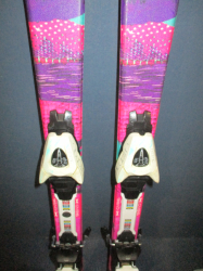Juniorské lyže ATOMIC WANTAGE GIRL 140cm + Lyžiarky 26,5cm, SUPER STAV