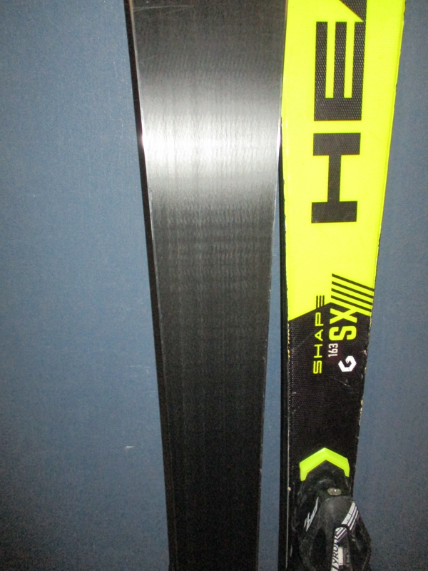 Športové lyže HEAD SHAPE SX 163cm, SUPER STAV
