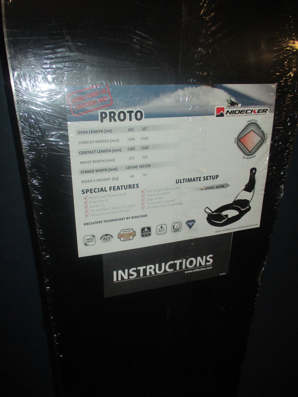 NIDECKER PROTO 67 167cm